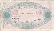 France 500 Francs Bleu et Rose, 1938-09-22, T.2075 -