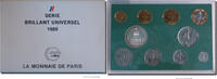 France Coffret 1 c. à 100 frs. MDP, BU -