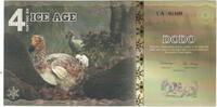 États-Unis Billet Touristique Billet, 2015-01, 4 ICE DOLLAR DODO -