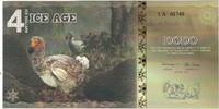 États-Unis Billet Touristique Billet, 2015-01, 4 ICE DOLLAR DODO -