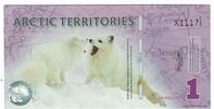 États-Unis Dollar Billet, 1 DOLLAR ARTIC TERRITORIES -