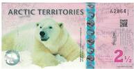 États-Unis Dollar Billet, 2,5 DOLLAR ARTIC TERRITORIES -