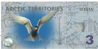 États-Unis Dollar Billet, 3 DOLLAR ARTIC TERRITORIES -