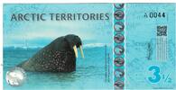 États-Unis Dollar Billet, 3,5 DOLLAR ARTIC TERRITORIES -