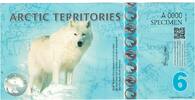 États-Unis Dollar Billet, 6 DOLLAR ARTIC TERRITORIES -