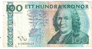 Suède 100 Kronor Billet, KM:65a -