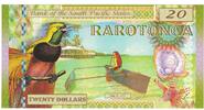 États-Unis 20 Dollars Billet, 2015-07-28, RAROTONGA PACIFIC STATES -