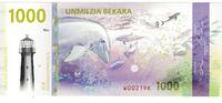 États-Unis Tourist Banknote Billet, ISLE OF KOMPLECE 1000 BEKARA -