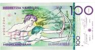 États-Unis Billet Touristique Billet, 100 VAERDILOS MROKLAND BANK -