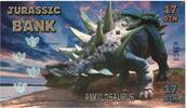 Espagne Billet Touristique Billet, JURASSIC BANK 17 DIN -