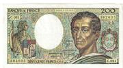 France 200 Francs Montesquieu, C.031 302035, Fayette:70.5, KM:155a -