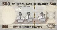 Rwanda 500 Francs 2019 2019-02-01, KM:38 UNZ 10,00 EUR  + 4,95 EUR frais d'envoi