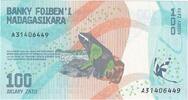 Madagascar 100 Ariary Billet -