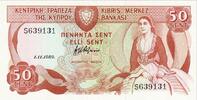 50 Cents 1989 Zypern 1989-11-01, UNZ UNZ