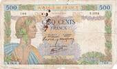 France 500 Francs La Paix, S.1814, Fayette:32.12, KM:95a -