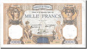 France 500 Francs Billet, 1 000 F 1927-1940 ''Cérès et Mercure'' -