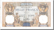 France 500 Francs Billet, 1 000 F 1927-1940 ''Cérès et Mercure'' -