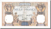 France 500 Francs Billet, 1 000 F 1927-1940 ''Cérès et Mercure'' -