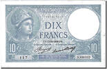 France 10 Francs Billet, 10 F 1916-1942 ''Minerve'', 1936-12-17 -