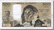 France 500 Francs Billet, 500 F 1968-1993 ''Pascal'', 1981-06-04 -