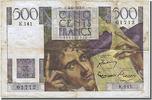 France 500 Francs Billet, 500 F 1945-1953 ''Chateaubriand'', 1953-06-04 -