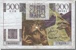 France 500 Francs Billet, 500 F 1945-1953 ''Chateaubriand'', 1952-07-03 -