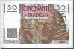 France 50 Francs Billet, 50 F 1946-1951 ''Le Verrier'', 1949-11-03 -