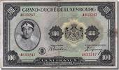 Luxembourg 100 Francs Billet -