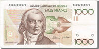 Belgique 1000 Francs Billet -