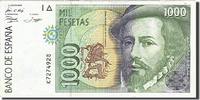 Espagne 1000 Pesetas Billet, 1992-10-12 -