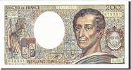 France 200 Francs Billet, 200 F 1981-1994 ''Montesquieu'' -