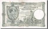 Belgique 1000 Francs-200 Belgas Billet, 1935-03-04, KM:104 -