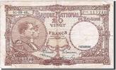 Belgique 20 Francs Billet, 1948-09-01, KM:116 -