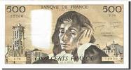 France 500 Francs Billet, 1977-11-03, Fayette:71.17, KM:156d -