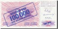 Bosnie-Herzégovine 100,000 Dinara Billet, Bosnia - Herzegovina, 1993-11-10, KM:34b -