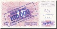 Bosnie-Herzégovine 100,000 Dinara Billet, Bosnia - Herzegovina, 1993-11-10, KM:34b -