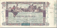 France 5000 Francs Flameng, 1918-01-02, Fayette:43.1, KM:76 -