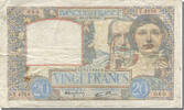 France 20 Francs Science et Travail, 1941-06-11, Fayette:12.15 -