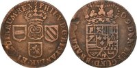 Pays-Bas espagnols Liard Monnaie, NAMUR, Philip V of Spain, Namur -