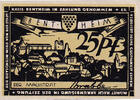 Allemagne 25 Pfennig Billet, Bentheim, village, Mehl:75.1 -