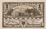 Allemagne 1 Mark Billet, bruchhausen, potence 1921-05-01, SPL Mehl:190.1 -