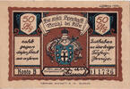 Allemagne 50 Pfennig Billet, Brühl, village 1922-10-01, SPL Mehl:192.1a -