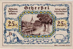 Allemagne 25 Pfennig Billet, Scheebel, route 1921-01-01, SPL Mehl:1174.1a -
