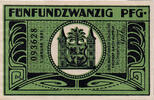 Allemagne 25 Pfennig Billet, ilmenau, Blason 1921-01-01, SPL Mehl:643.1a -