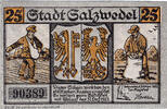 Allemagne 25 Pfennig Billet, Salzwedel, Blason 1921-12-31, SPL Mehl:1162.1a -
