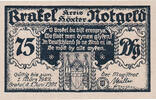 Allemagne 75 Pfennig Billet, Brakel, Monument 1921-06-01, SPL Mehl:150.1 -
