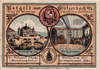 Allemagne 50 Pfennig Billet, Stuzerbach, château, Mehl:1287.1 -
