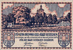 Allemagne 50 Pfennig Billet, Uetersen, village, Mehl:1352.1 -