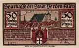 Allemagne 50 Pfennig Billet, Verden, Animaux 1923-01-01, SPL Mehl:1360.1 -