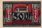 Allemagne 50 Pfennig Billet, Paulinzella, monastère 1922-03-31 SPL Mehl:1053.1 -